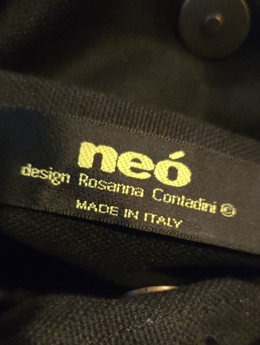 Neo Woven Knot Hand Bag - Black - Picture 3 of 4
